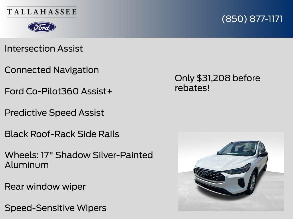 new 2025 Ford Escape car, priced at $27,708
