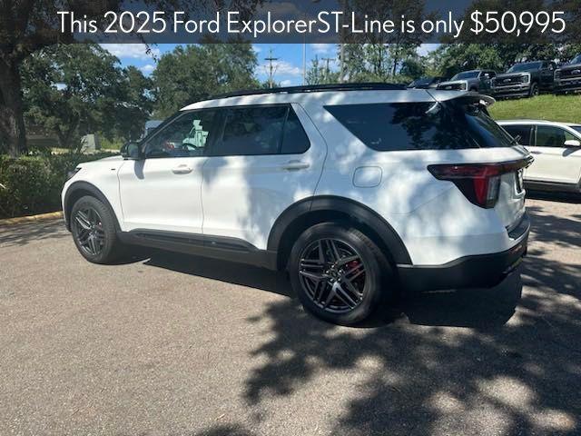 new 2025 Ford Explorer car, priced at $50,995