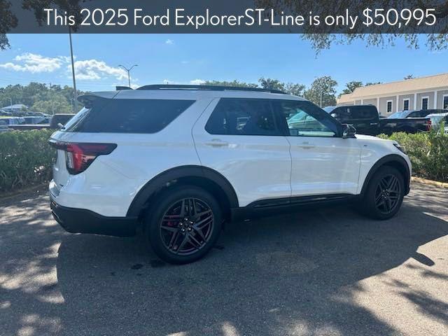 new 2025 Ford Explorer car, priced at $50,995