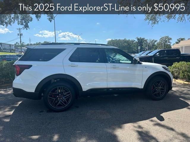 new 2025 Ford Explorer car, priced at $50,995