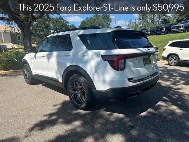 new 2025 Ford Explorer car, priced at $50,995