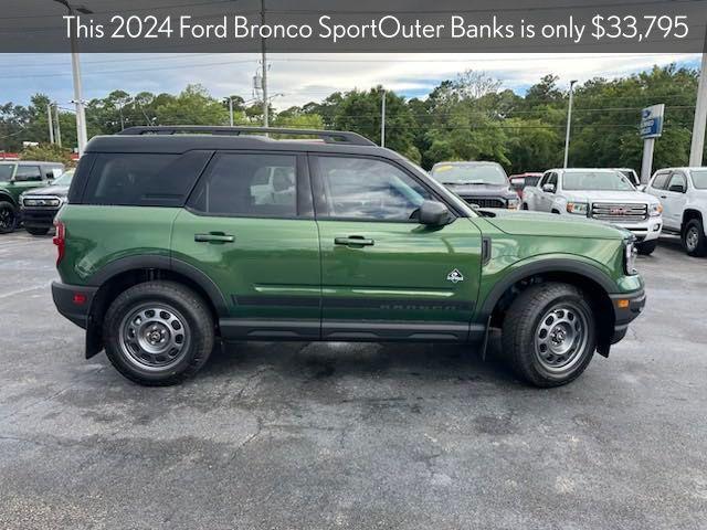 new 2024 Ford Bronco Sport car, priced at $33,795