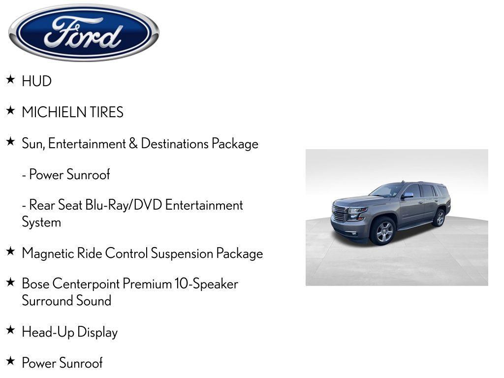 used 2017 Chevrolet Tahoe car, priced at $31,641