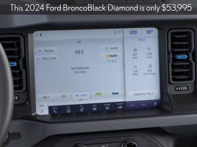 new 2024 Ford Bronco car, priced at $53,995