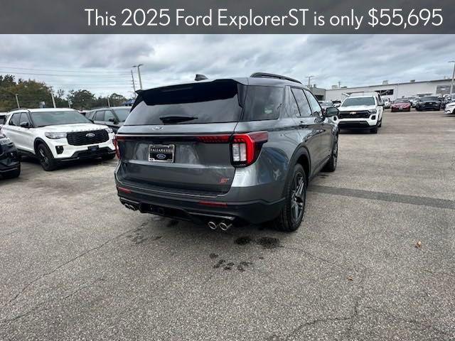 new 2025 Ford Explorer car, priced at $55,695