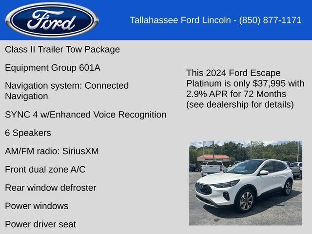 new 2024 Ford Escape car, priced at $37,995