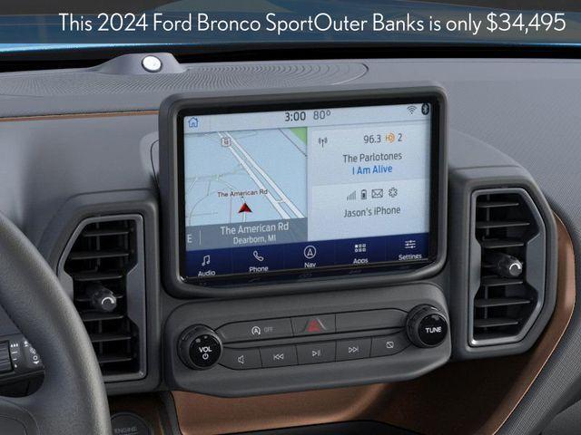 new 2024 Ford Bronco Sport car, priced at $34,495