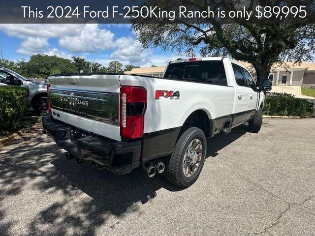 new 2024 Ford F-250 car, priced at $89,995