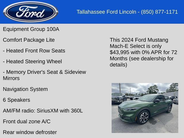 new 2024 Ford Mustang Mach-E car, priced at $43,995