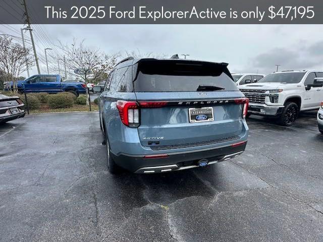 new 2025 Ford Explorer car, priced at $47,195