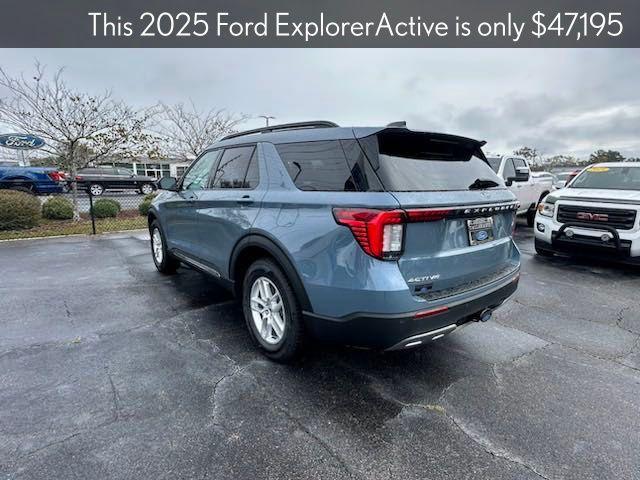 new 2025 Ford Explorer car, priced at $47,195