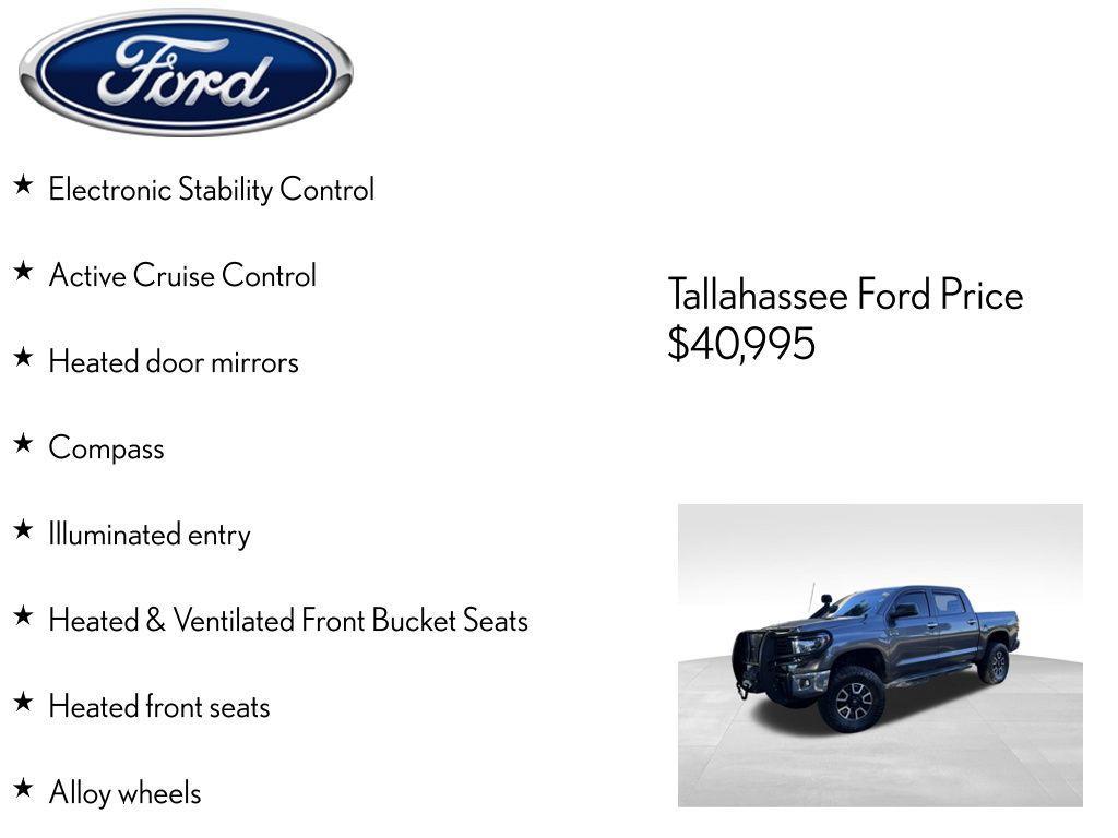 used 2019 Toyota Tundra car, priced at $37,971