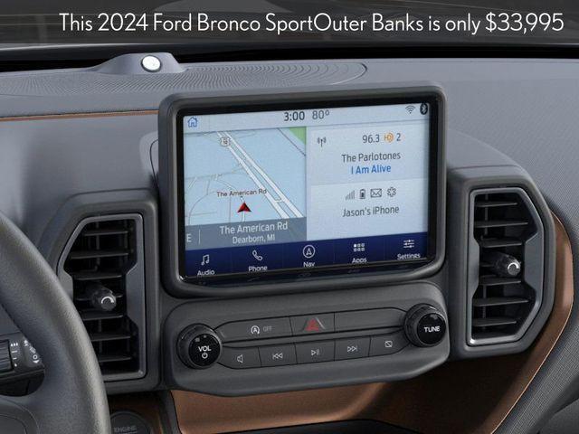 new 2024 Ford Bronco Sport car, priced at $33,995