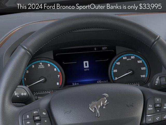 new 2024 Ford Bronco Sport car, priced at $33,995