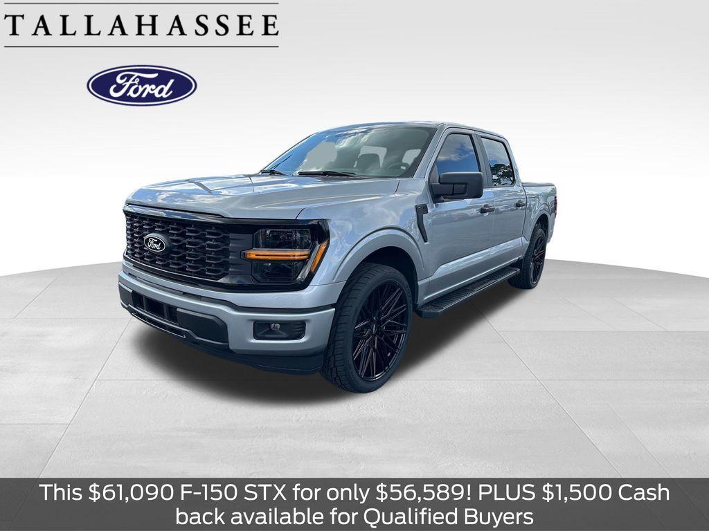 new 2025 Ford F-150 car, priced at $56,589