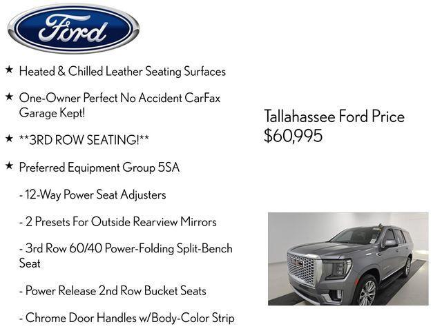 used 2021 GMC Yukon car, priced at $55,892