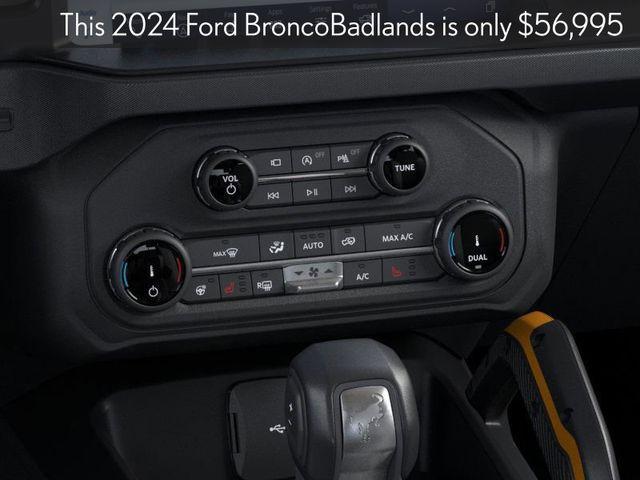 new 2024 Ford Bronco car, priced at $56,995