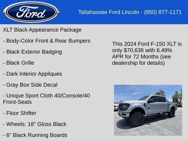 new 2024 Ford F-150 car, priced at $70,636