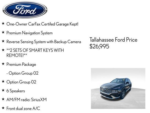 used 2023 Hyundai Santa Fe car, priced at $23,891