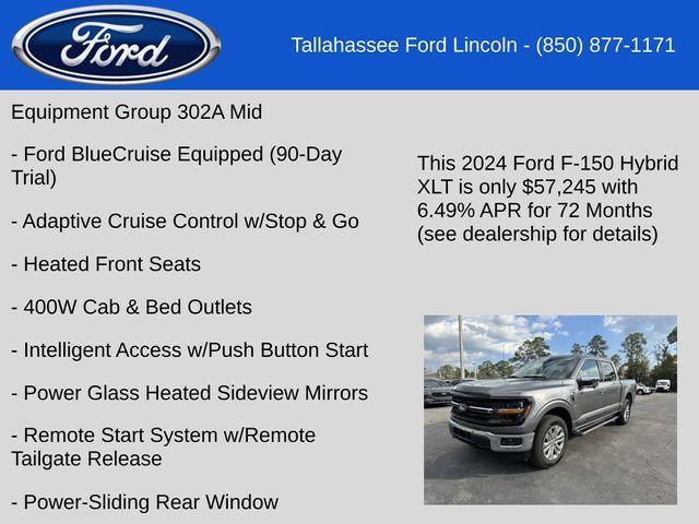 new 2024 Ford F-150 car, priced at $51,395