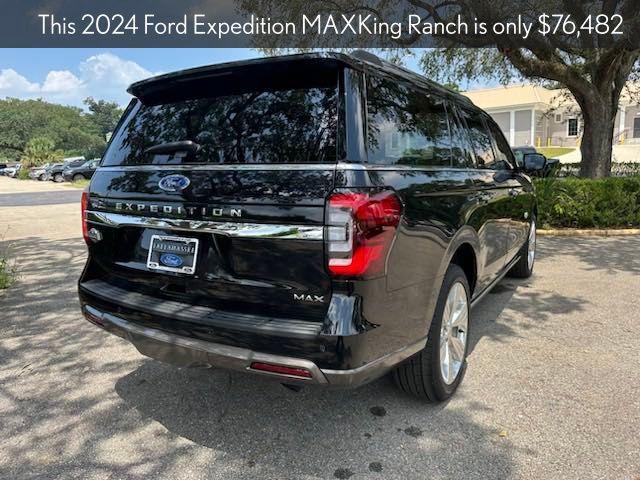 new 2024 Ford Expedition Max car, priced at $76,482