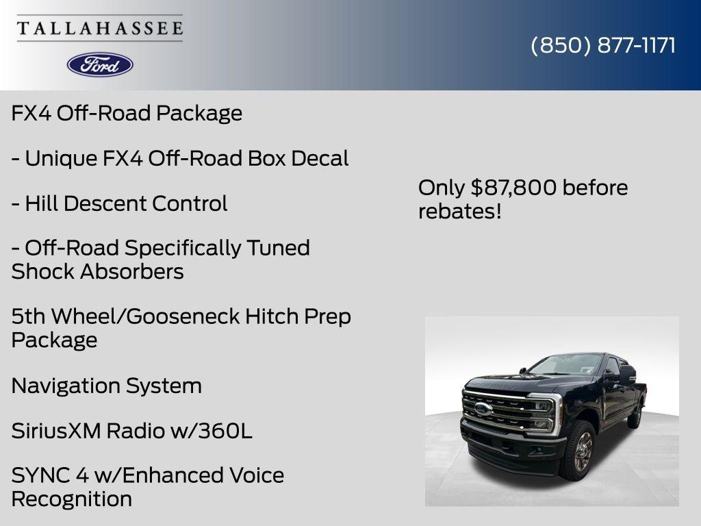 new 2025 Ford F-350 car, priced at $87,800