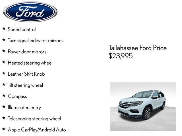 used 2018 Honda Pilot car, priced at $19,486