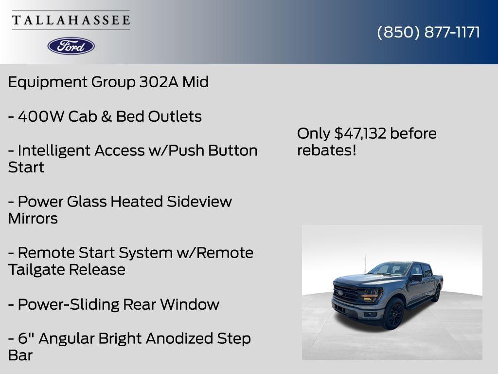 new 2025 Ford F-150 car, priced at $49,632