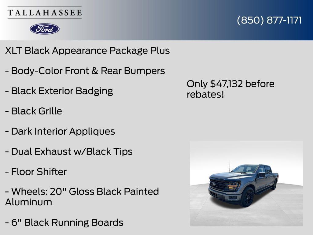 new 2025 Ford F-150 car, priced at $49,632