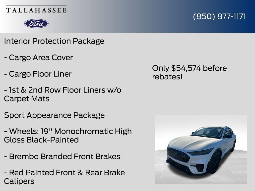 new 2025 Ford Mustang Mach-E car, priced at $49,538