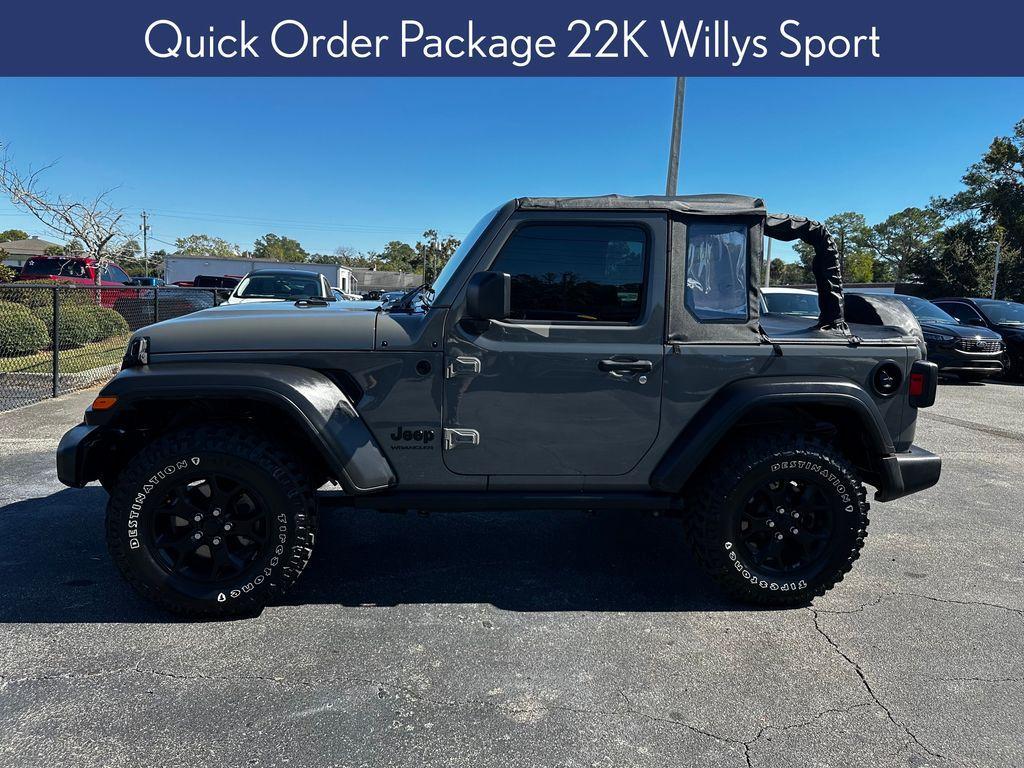 used 2021 Jeep Wrangler car, priced at $24,851