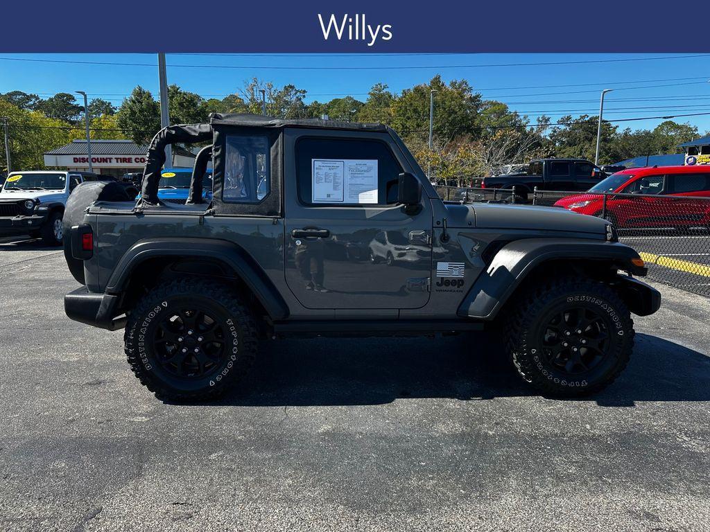 used 2021 Jeep Wrangler car, priced at $24,851