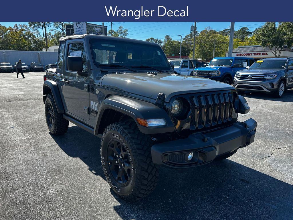 used 2021 Jeep Wrangler car, priced at $24,851