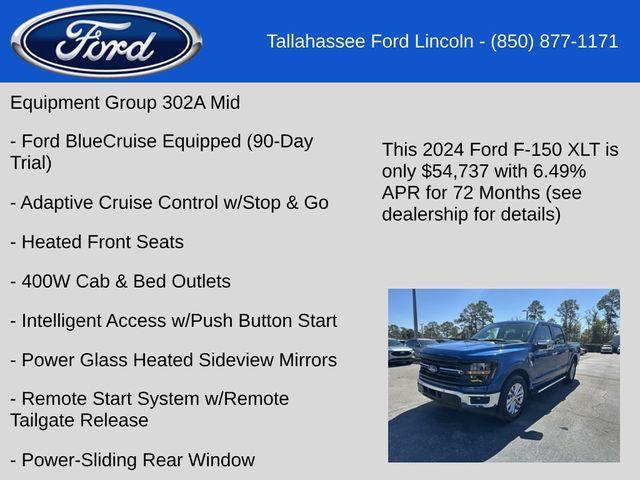 new 2024 Ford F-150 car, priced at $50,887