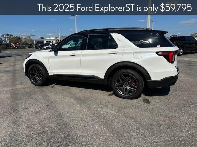 new 2025 Ford Explorer car, priced at $59,795