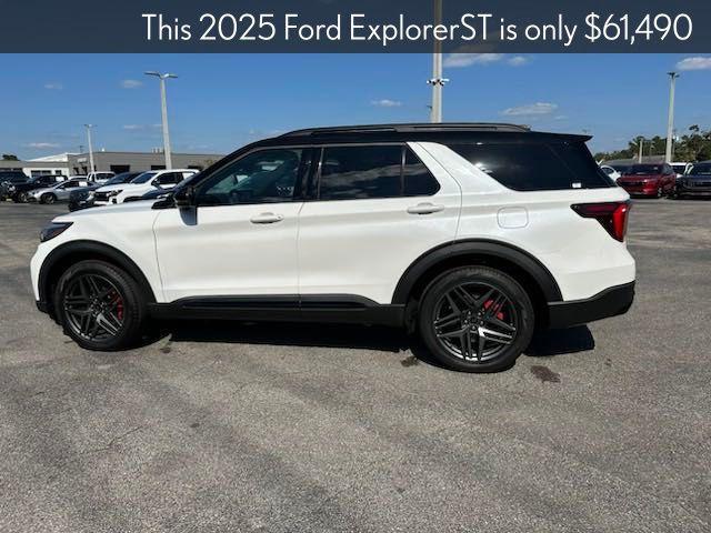 new 2025 Ford Explorer car, priced at $61,490