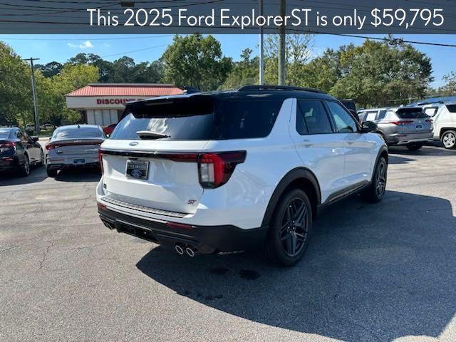 new 2025 Ford Explorer car, priced at $59,795