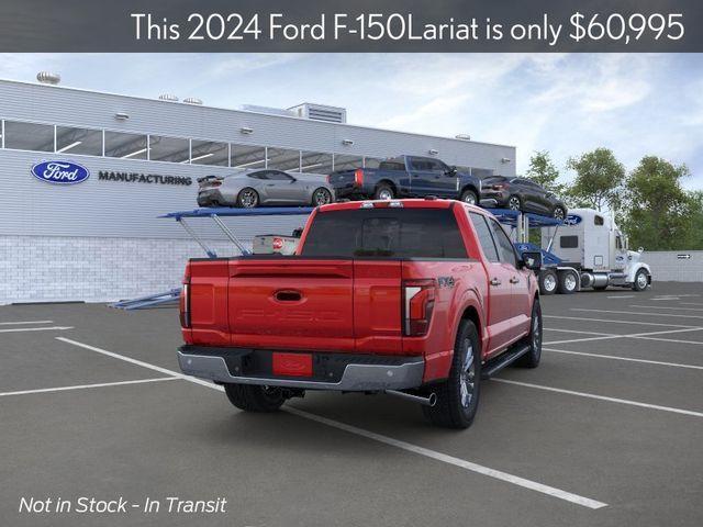 new 2024 Ford F-150 car, priced at $60,995