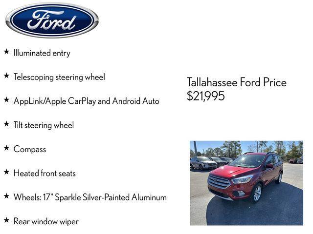 used 2019 Ford Escape car, priced at $18,411