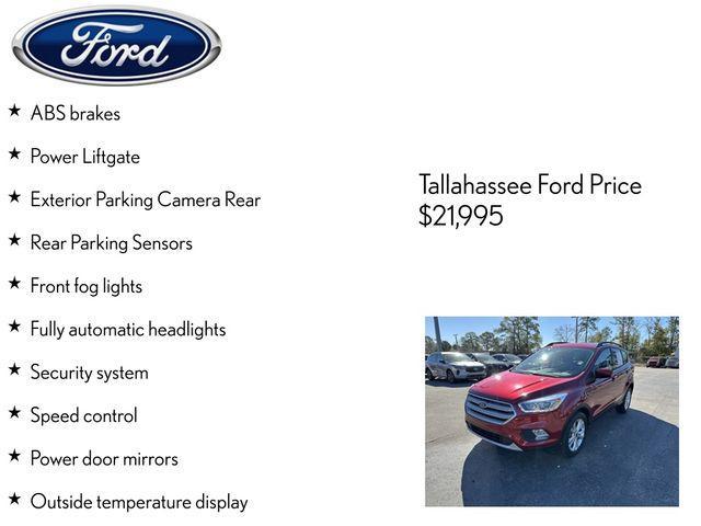 used 2019 Ford Escape car, priced at $18,411