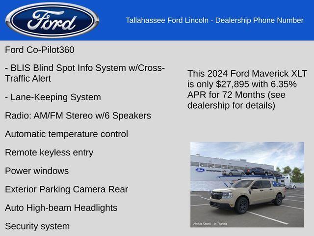 new 2024 Ford Maverick car, priced at $27,895