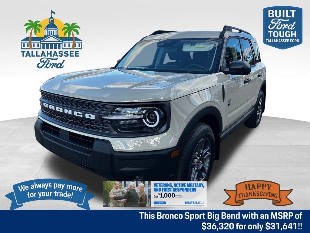 new 2025 Ford Bronco Sport car, priced at $31,641