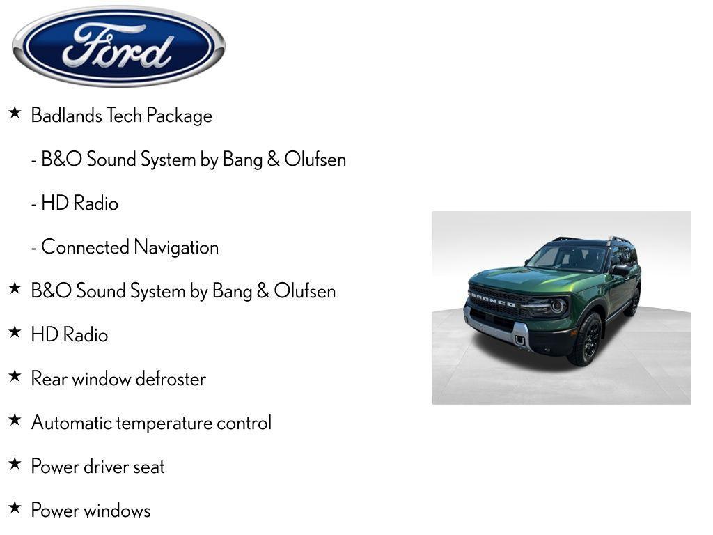 used 2025 Ford Bronco Sport car, priced at $37,981