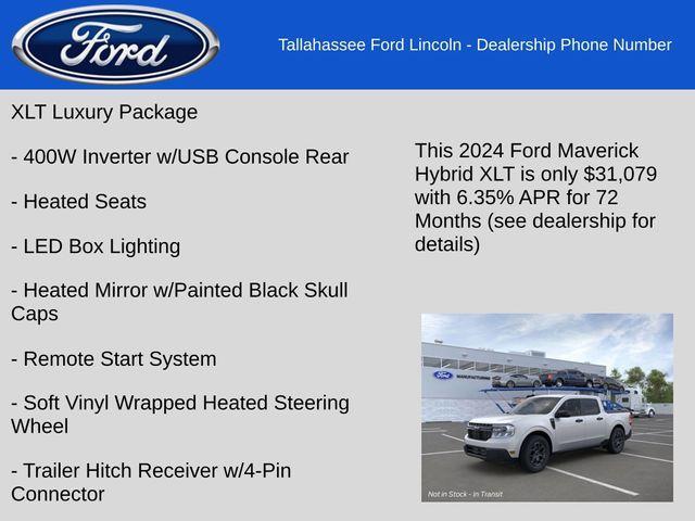 new 2024 Ford Maverick car, priced at $31,079