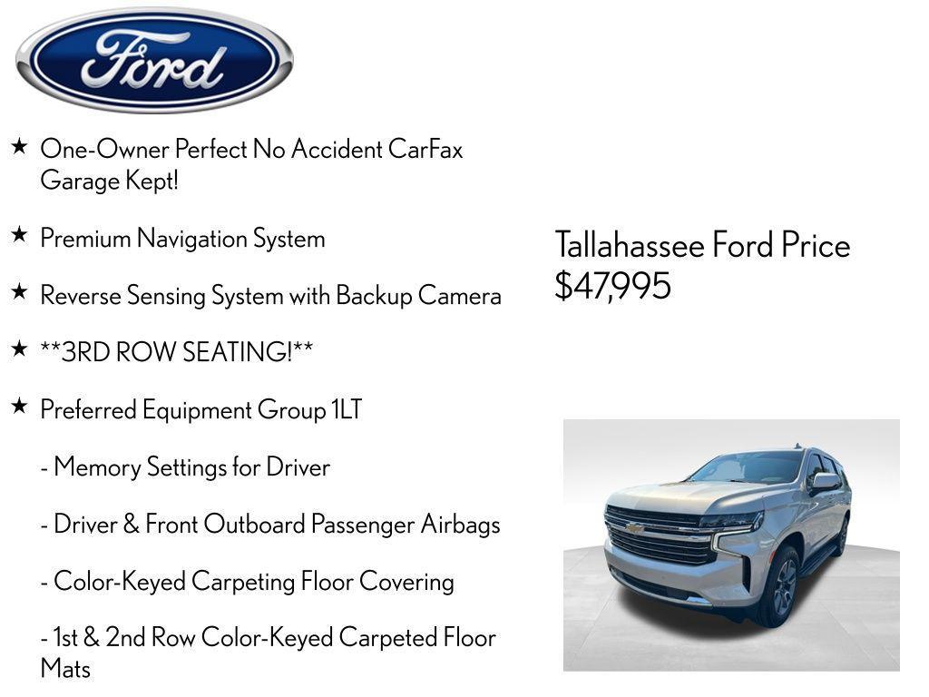 used 2022 Chevrolet Tahoe car, priced at $44,152