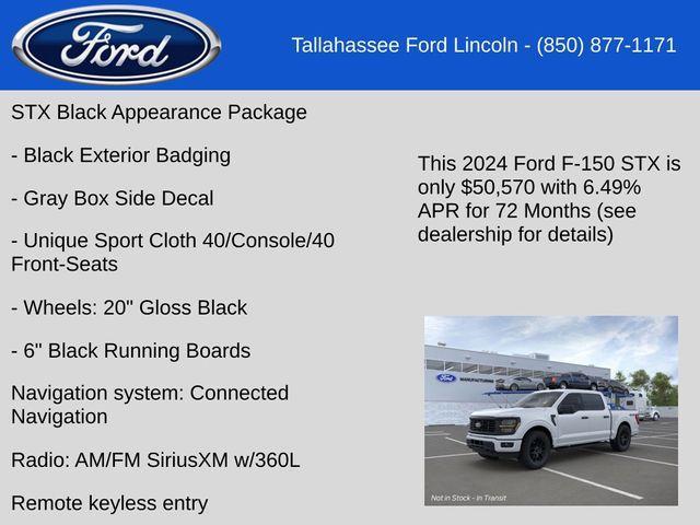 new 2024 Ford F-150 car, priced at $46,220