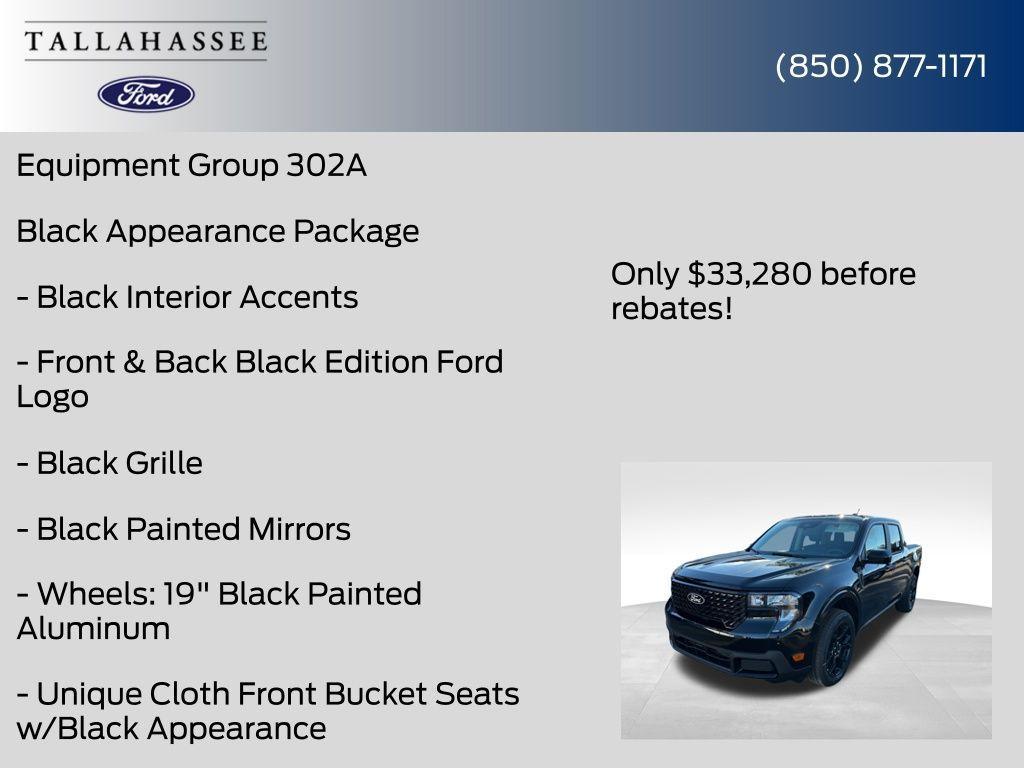 new 2025 Ford Maverick car, priced at $33,280