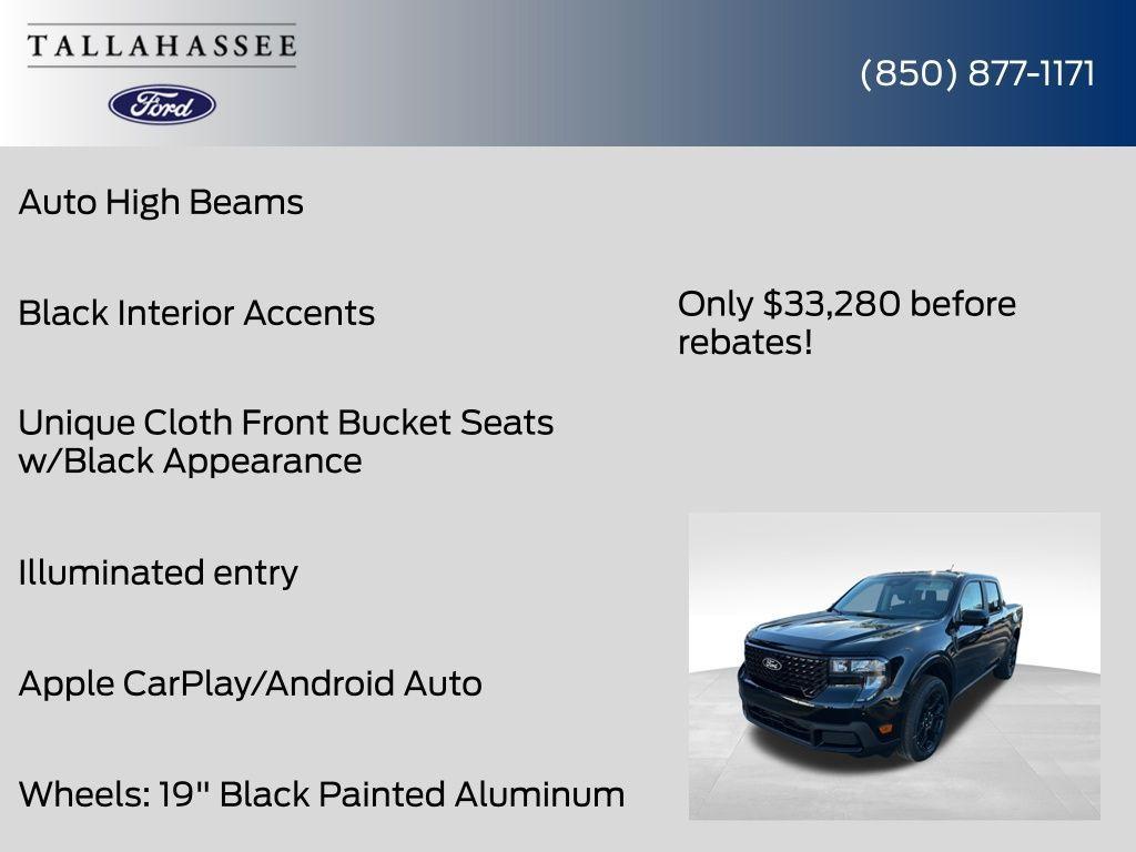 new 2025 Ford Maverick car, priced at $33,280