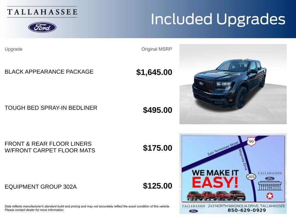 new 2025 Ford Maverick car, priced at $33,280