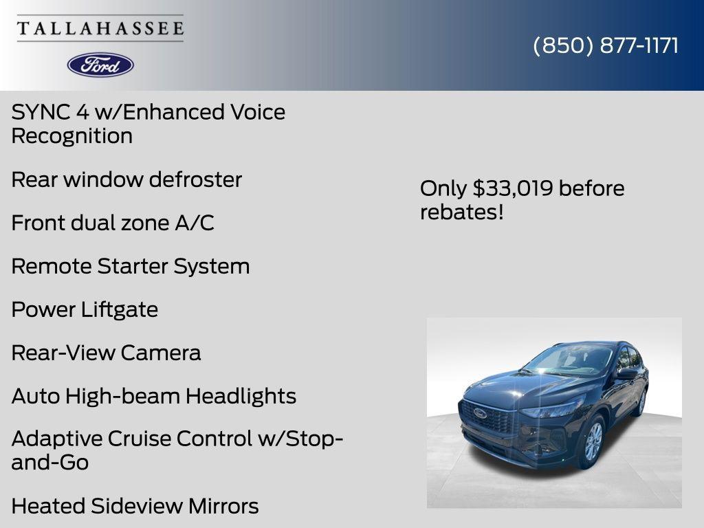 new 2025 Ford Escape car, priced at $28,019